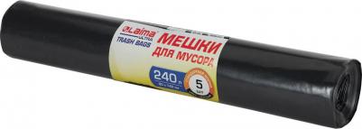 Мешки для мусора "ULTRA", 240 л, черные, 5 шт., сверхпрочные, ПСД, 120 мкм, 90х140 см, 607698 – фото 9