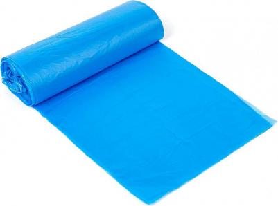 Мешки для раздельного сбора мусора 60 л синие в рулоне 20 шт., ПНД 10 мкм, 58х68 см, 606703, 3828 – фото 8