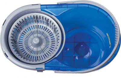 Набор для уборки, ведро 14 л/5 л с отжимом, швабра с круглой насадкой, 601460 – фото 1