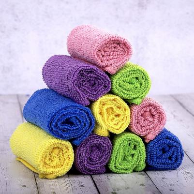 Салфетка из микрофибры 30 х 30 см "Multi colour economy pack 10", комплект 10 штук – фото 10