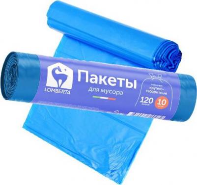 Пакет для мусора 120л 10шт ПВД – фото 1