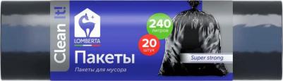 Пакеты для мусора 240 л, 20 шт – фото 1
