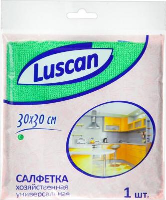 Салфетка хозяйственная микрофибра 30х30 см 200 г/кв.м зеленая – фото 4