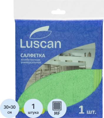 Салфетка хозяйственная микрофибра 30х30 см 200 г/кв.м зеленая – фото 7