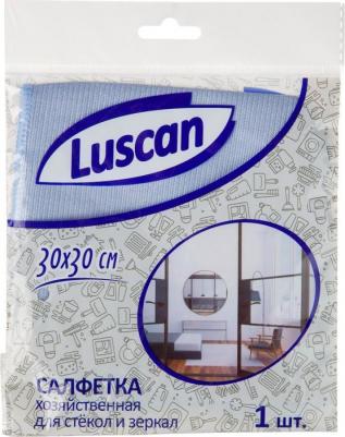 Салфетка хозяйственная микрофибра 30x30 см 230 г/кв.м синяя – фото 5