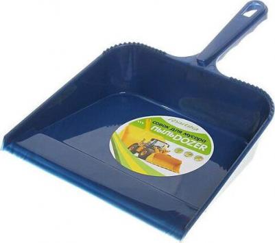 Совок для мусора Пыльдозер голубой – фото 6