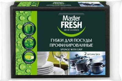 Губки для мытья посуды Black поролоновые с абразивным слоем 96x70x42 мм 2 штуки в упаковке – фото 10