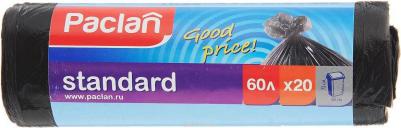 Мешки для мусора на 60 л черные – фото 2