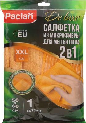 Тряпка для пола Practi микрофибра 50х60 см желтая – фото 12