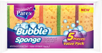 Губка крупнопористая BUBBLE 5 шт