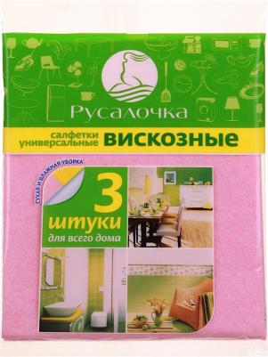 Салфетка для уборки универсальные вискозные 3 штуки – фото 14