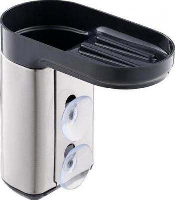 Органайзер для раковины на кухню, подвесной, для губки, нержавеющая сталь, Atle, 15,5х8х14,8 см, серебристый, HF-ATL-ORG-ABSPC-CHR – фото 1