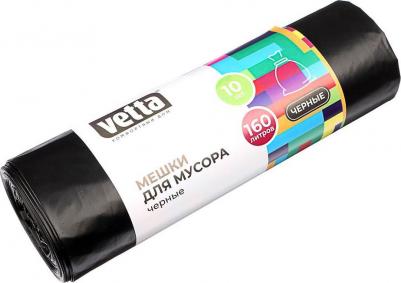 Мешки для мусора / мусорные пакеты 160 л, 10 шт, прочные ПВД, рулон – фото 2