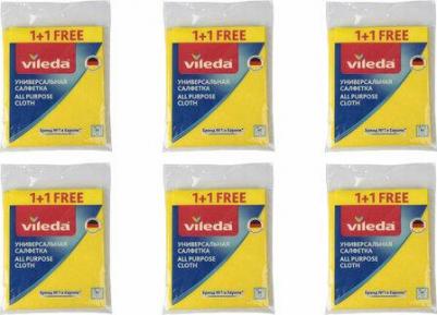 Салфетка универсальная вискозная 1+1 шт – фото 5