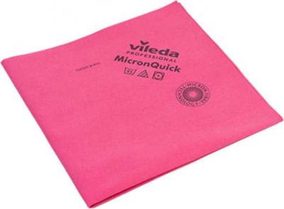 Салфетки хозяйственные р-МикронКвик микрофибра 40х38 см 135 г/кв.м красные 5 штук в упаковке – фото 5