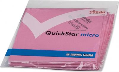 Салфетки хозяйственные р-МикронКвик микрофибра 40х38 см 135 г/кв.м красные 5 штук в упаковке – фото 10