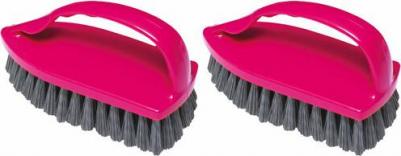 Щетка для одежды/обуви, большая, 9х14х6 см, пластик, "Утюжок", 40010 – фото 14