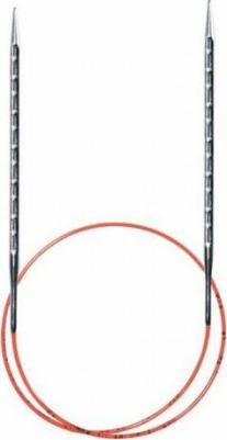 Спицы д/вязания метал кругов супергладк квадр кончик addiNovel 8мм 150см 717-7/8-150