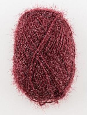 Набор пряжи Brilliant, 100% полиэстер, 10*50 г, 90+/-5 м, №32, бордовый