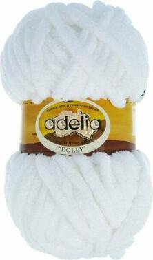 Набор пряжи Dolly, 100% полиэстер, 5*100 г, 40+/-3 м, №30, желто-зеленый – фото 3