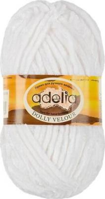 Пряжа DOLLY VELOUR 100 % микрополиэстер 5 шт. х 100 г 93 м ± 6 м №14 синий
