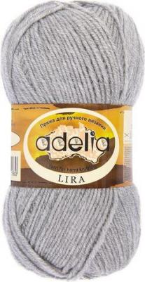 Пряжа Lira, 100 % акрил, 50 г, 200 м, 10 шт., 18 светло-серый