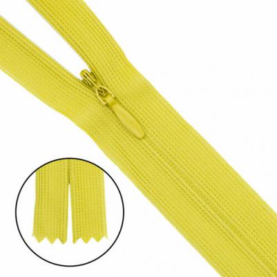 Молния потайная нераз.т3 20см (нейлон) (F121 горчичный), 10 шт