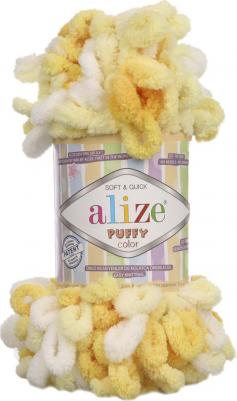 Пряжа для вязания Puffy Color 100г 9м, 5 мотков – фото 2