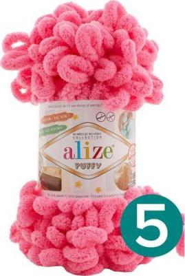 Пряжа Puffy 100 % микрополиэстер 9м/100г (377) 8697678076875