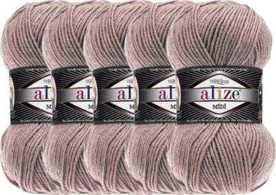 Пряжа Superlana midi, 170 мх100 г, 541 норка – фото 5