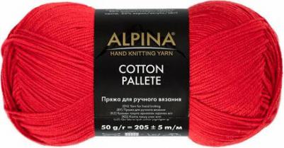 Пряжа COTTON PALLETE 50% хлопок, 50% акрил 10 шт. х 50 г 205 м +- 5 м N14 лиловый – фото 2