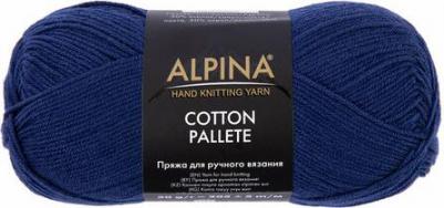 Пряжа COTTON PALLETE 50% хлопок, 50% акрил 10 шт. х 50 г 205 м +- 5 м N14 лиловый – фото 4