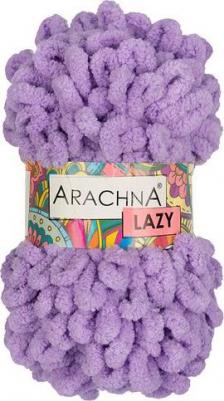 Пряжа плюшевая "LAZY" 5 шт. х 100 г 8.5 м 100% микрополиэстер №05 бл.бирюзовый