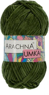 Пряжа UMKA 100% полиэстер 1 шт. х 100 г 120 м №32 травяной