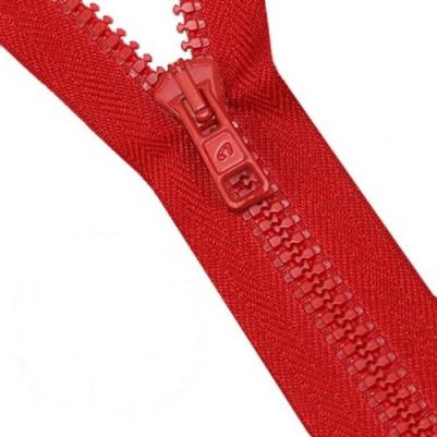 Молния трактор Тип 10 (6мм) 2 замка 90см (008 красный)