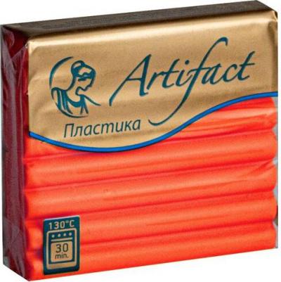 Пластика - полимерная глина, 56 г, "Цветочная коллекция", красный апельсин 6900051692091