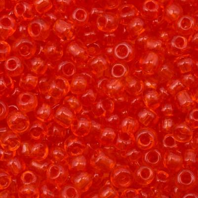 Бисер "Астра" 11/0, 20 гр (9В т. оранжевый/прозрачный)(10 шт.) – фото 9