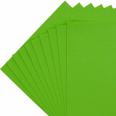 Фоамиран EVA-1010, 10 шт, 20х30 см, 1мм (ZK-021 салатовый) – фото 1