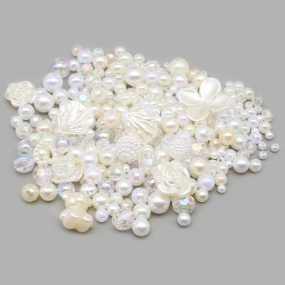 Набор бусин для рукоделия, творчества, микс (перламутровый) – фото 1