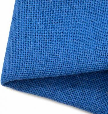 Рогожка 2AR113, 100% лён, 48*45 см (синий)