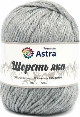 Пряжа Шерсть яка, 100 г, 120 м шерсть, фибра 24 зелёный мох, 2 мотка – фото 3