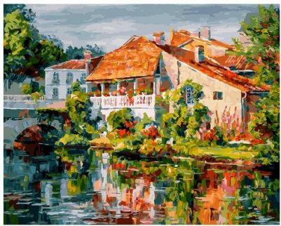 Раскраска по номерам Франция. Аквитания 464-ART – фото 1