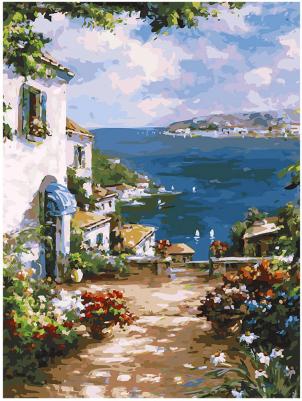 Живопись на холсте Улочка к морю