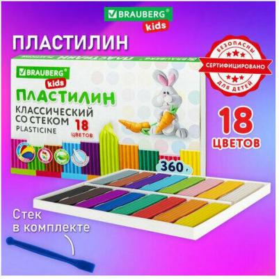 Классический пластилин KIDS 4606224366203 – фото 4