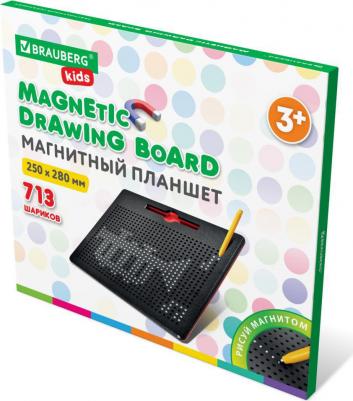Магнитный планшет доска MAGPAD MAX для рисования 25х28 см, 713 шариков, KIDS, 664922