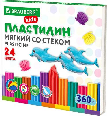 Мягкий восковой пластилин KIDS 4606224366081