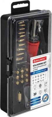 Набор для выжигания и пайки, 20 насадок + нож, в пластиковом кейсе – фото 4