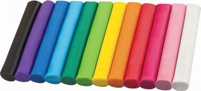 Пластилин классический 12 цветов, 200 г, ВЫСШЕЕ КАЧЕСТВО, блистер, 103350 – фото 3