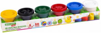 Пластилин-тесто для лепки KIDS 6 цветов – фото 4