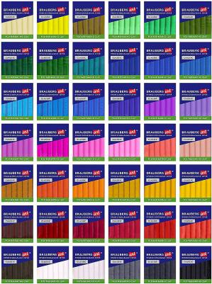 Полимерная запекаемая глина, НАБОР 42 цвета по 20 г аксессуары, подарочная коробка, BRAUBE, 271165 – фото 1